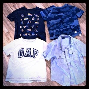 Gap toddler boy lot of 4 shirts
